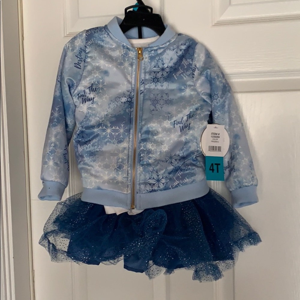 NWT - Frozen II Tutu outfit